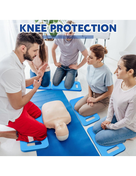 20 Almohadillas de Rodillas de Jardín Riakrum 39x17cm Impermeables