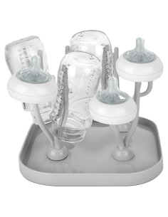 Soporte para Secar Biberones Lulyboo Gris - 16 Biberones
