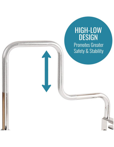 Barra de Agarre Cromada Duro-Med para Baño 53.7 cm