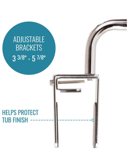 Barra de Agarre Cromada Duro-Med para Baño 53.7 cm