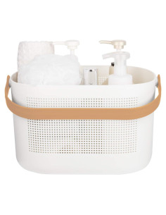 Cesta de Almacenamiento Plástico UUJOLY Amarilla 28.2x19.1x17.8 cm