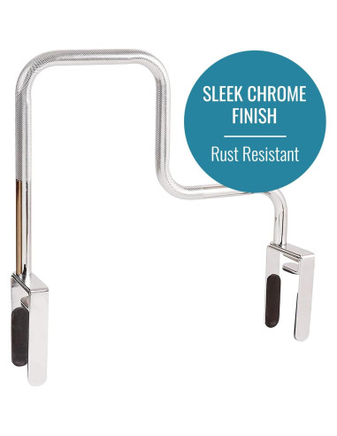 Barra de Agarre Cromada Duro-Med para Baño 53.7 cm