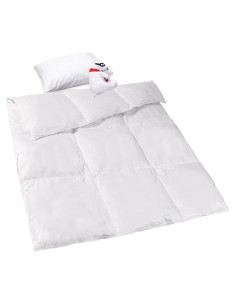 Edredón Hipoalergénico ZPECC para Niños 104x122 cm Plumas Ganso