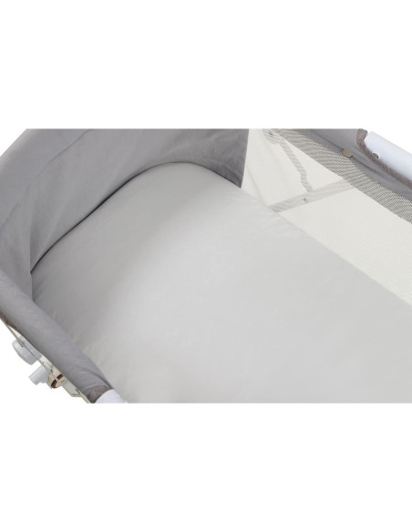 Juego de Sábanas para Cuna de Satén Tcmyyund Rosa y Blanco