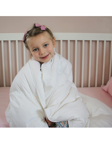 Edredón Hipoalergénico ZPECC para Niños 104x122 cm Plumas Ganso