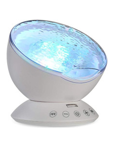 Proyector de Olas del Océano TOMNEW con Control Remoto LED