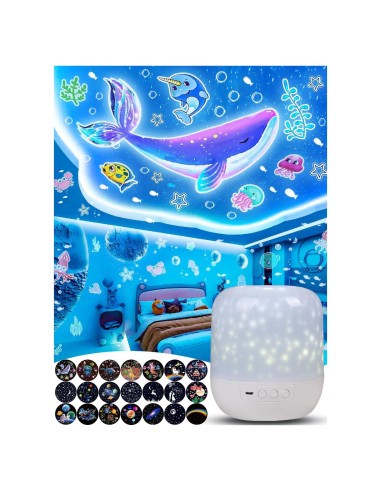 Proyector de Estrellas Nocturno YOUKELA 21 Juegos 105 Modos