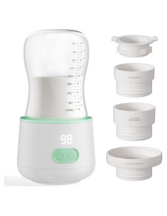 Calentador de Botellas Portátil HEYAXA Blanco - Rápido y Seguro