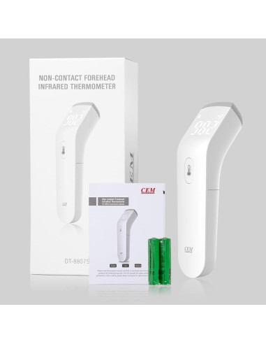 Termómetro Digital Infrarrojo CEM DT-8807S Sin Contacto