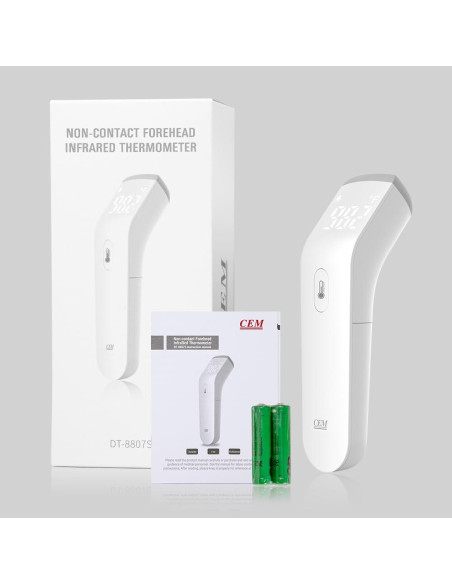 Termómetro Digital Infrarrojo CEM DT-8807S Sin Contacto