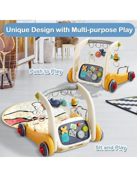 Gimnasio de Actividad para Bebés 3 en 1 con Piano Musical Gimnasio de Actividad para Bebés 3 en 1 con Piano Musical