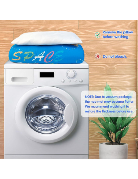 Colchoneta para Siesta Infantil Bella's Friends Azul 130x78cm