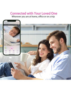 Monitor Inteligente para Bebés iBaby M8 2K con Proyector 2