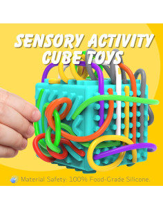 Tablero Sensorial 3D lolxlol para Alivio de Estrés y TDAH 2