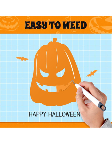 Vinilo de Transferencia Térmica Negro JAVIGA 30.48 cm para Cricut