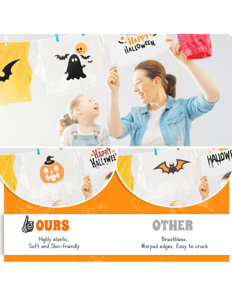 Vinilo de Transferencia Térmica Negro JAVIGA 30.48 cm para Cricut