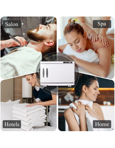 Armario Calentador de Toallas Wuissvnb A01 8L Blanco