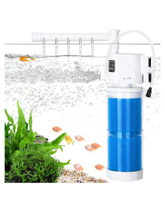 Filtro de Acuario AQQA Whisper 15W para 190-380 Litros