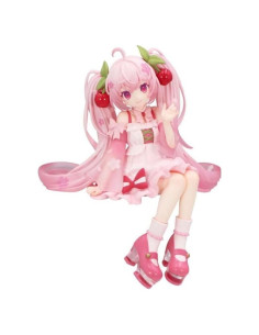Figura Soporte para Fideos FuRyu Hatsune Miku Sakura 2025 14cm