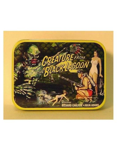 Recipiente de Recuerdo Criatura de la Laguna Negra 10.16x7.62cm