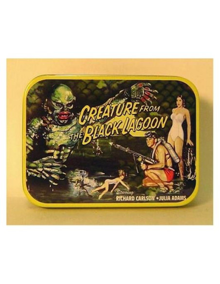 Recipiente de Recuerdo Criatura de la Laguna Negra 10.16x7.62cm