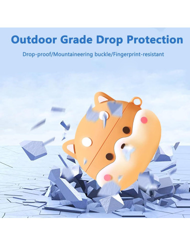 Funda Protectora 3D SKPY para Bose QuietComfort Earbuds II Corgi