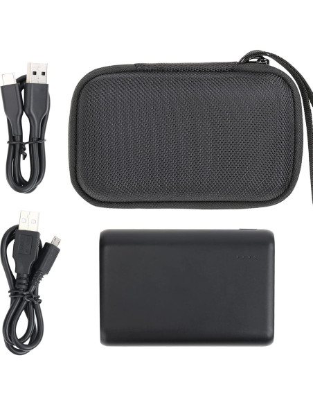 Funda Dura Khanka para Anker PowerCore 10000mAh - Negro