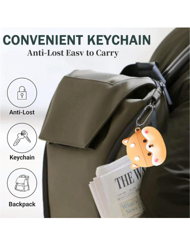 Funda Protectora 3D SKPY para Bose QuietComfort Earbuds II Corgi