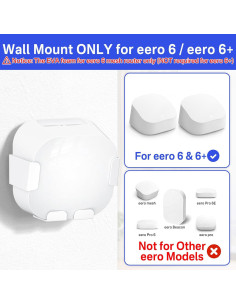 Soporte de Pared Metal Rimous para eero 6 y 6 Plus 2