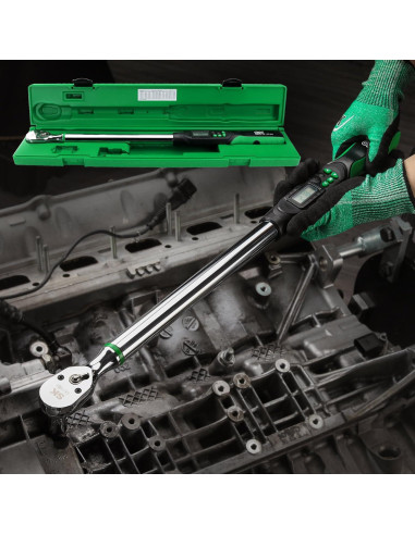 Llave de Torque Digital SK 1/2" 17-340 N-m Pantalla LED