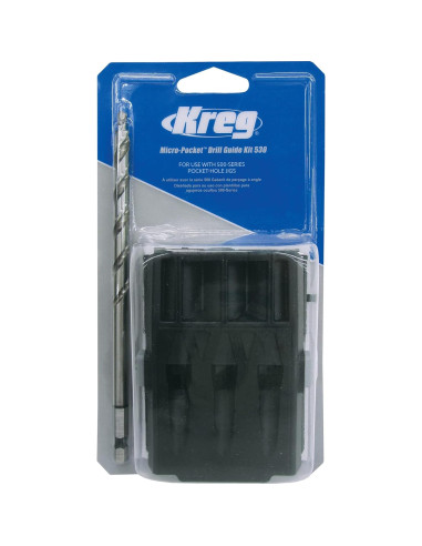 Kit de Guía de Taladro Micro Kreg KPHA530 para Agujeros de Bolsillo