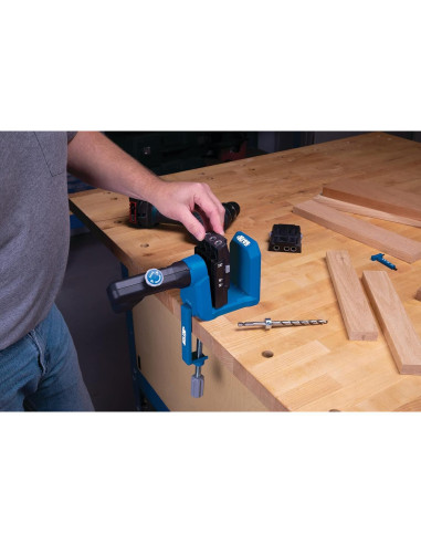 Kit de Guía de Taladro Micro Kreg KPHA530 para Agujeros de Bolsillo