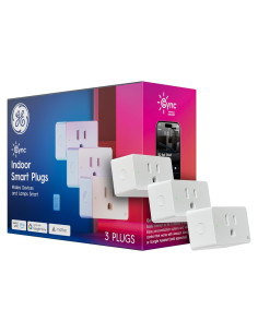 Enchufe Inteligente Cync 3 Paquete Control Remoto y Voz