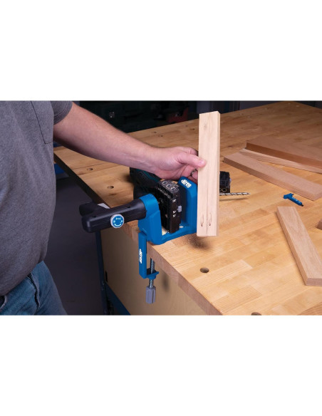 Kit de Guía de Taladro Micro Kreg KPHA530 para Agujeros de Bolsillo