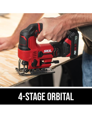 Sierra de Calar Inalámbrica SKIL 20V con Batería y Cargador