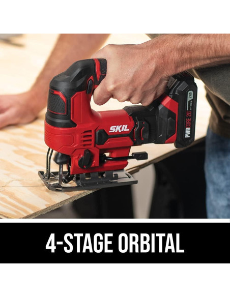 Sierra de Calar Inalámbrica SKIL 20V con Batería y Cargador