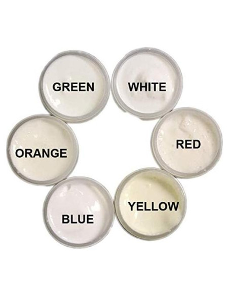 Set de Pintura Acrílica UV Neutra Glomania 6 Colores 85g Set de Pintura Acrílica UV Neutra Glomania 6 Colores 85g