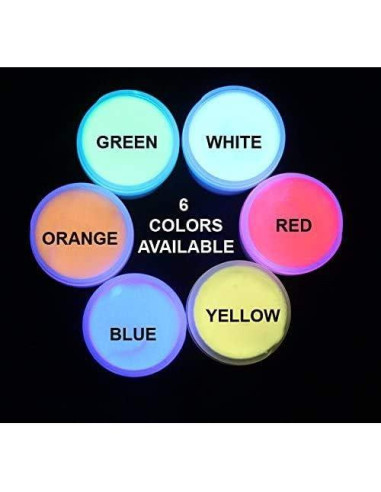 Set de Pintura Acrílica UV Neutra Glomania 6 Colores 85g