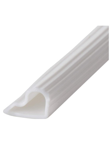 Sello de puerta aislante Trademark 6.1m silicona 1.27cm blanco