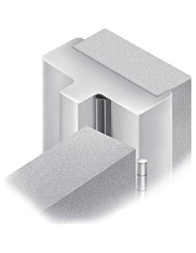 Sello de puerta aislante Trademark 6.1m silicona 1.27cm blanco
