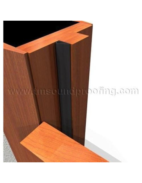 Sello de puerta aislante Trademark 6.1m silicona 1.27cm blanco