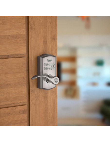 Cerradura Electrónica Kwikset SmartCode 955 Níquel Satinado