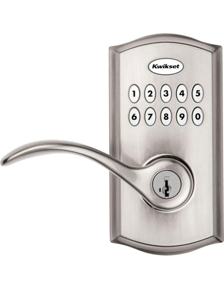 Cerradura Electrónica Kwikset SmartCode 955 Níquel Satinado