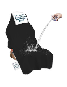 Funda de Asiento Impermeable Dri Seats - Grande Negra