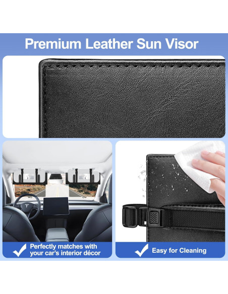 Extensor de Visera Solar ZONGALL GEAT011A Negro Ajustable