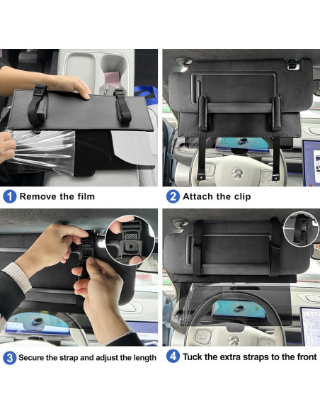 Extensor de Visera Solar ZONGALL GEAT011A Negro Ajustable