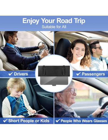 Extensor de Visera Solar ZONGALL GEAT011A Negro Ajustable