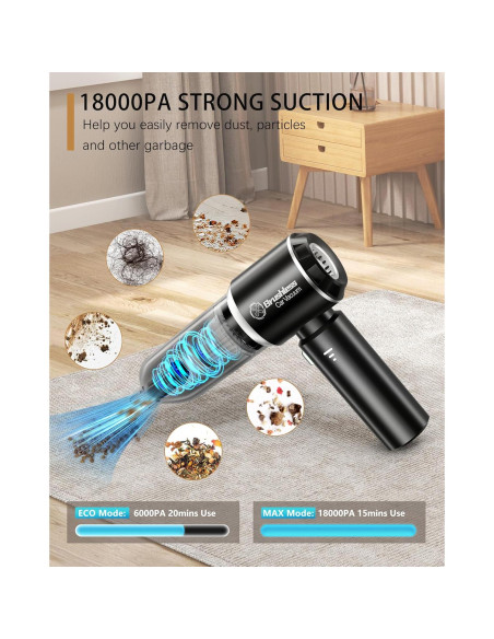 Aspiradora de Mano Inalámbrica GODROT 18000PA 4 en 1 Aspiradora de Mano Inalámbrica GODROT 18000PA 4 en 1