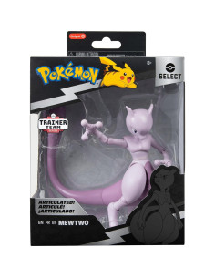 Figura Super-Articulada Mewtwo 15 cm Jazwares - Pokémon 2
