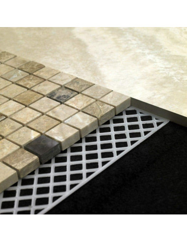 Malla de mosaico Uni-Green 30.48x30.48 cm con adhesivo fuerte - 11 piezas